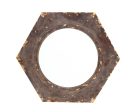 Bronze Hexagon Accent Mirror Supply