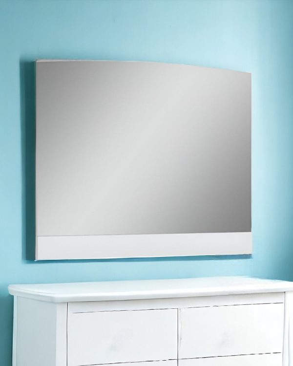 45  White Wood Framed Mounted Dresser Mirror Online