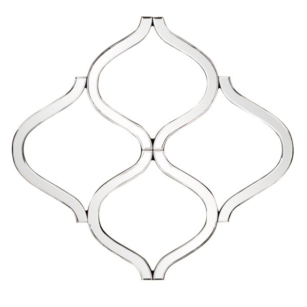 Interlocking Mirrored Curved Shapes With Beveled Edge Online