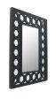 Black Square Accent Mirror Online