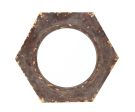 Bronze Hexagon Accent Mirror Supply