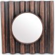 Bronze Square Accent Metal Mirror For Discount