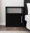 23  Faux Wood Nightstand With Storage Discount