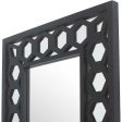 Black Square Accent Mirror Online