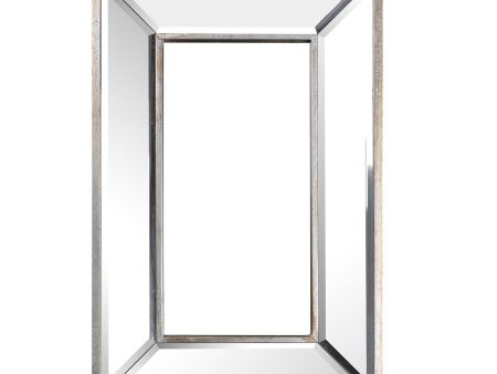 18  Silver Framed Accent Mirror Fashion