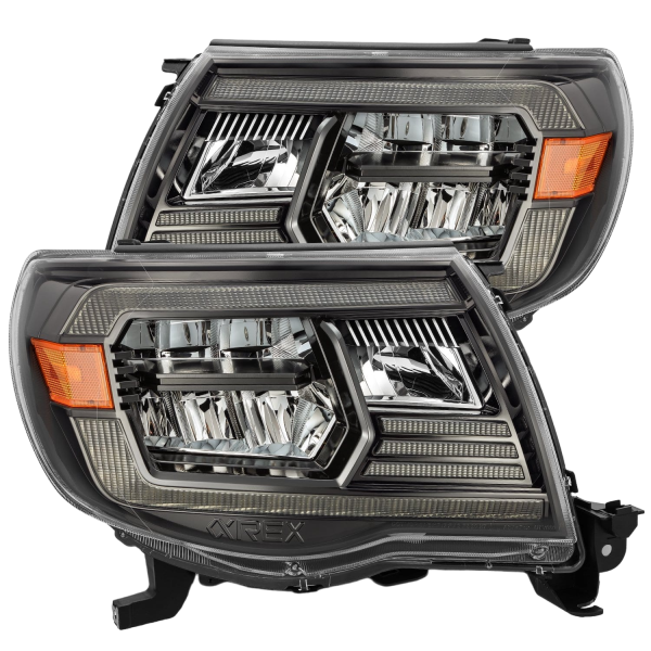 AlphaRex - LUXX-Series LED Crystal Headlights - Toyota Tacoma (2005-2011) on Sale