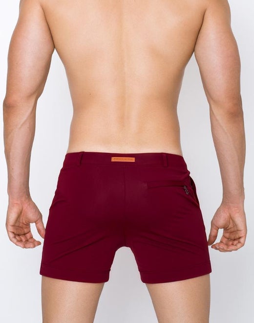 S60 Bondi Shorts - Cabernet on Sale