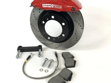 2005-2023 Toyota Tacoma 4 Piston Rear Big Brake Kit Disc Conversion | w  Optional Parking Brake For Sale