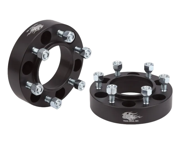 Toyota Wheel Spacers (Pair)(6x5.5) M12-1.5, Hub-Centric - Trail-Gear For Sale