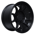 APEX   MATTE BLACK   17X9.0 -25 Online Sale