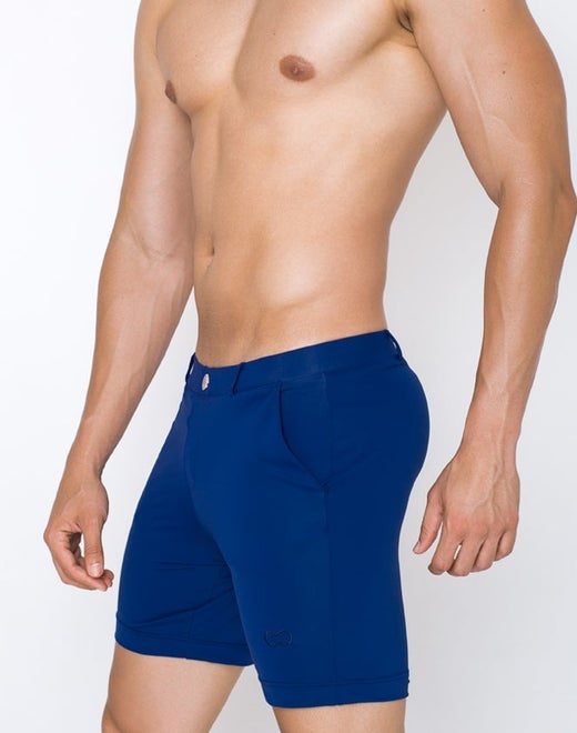 S61 Long Bondi Shorts - Navy Hot on Sale