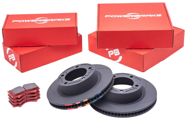 4Runner (4th Gen) Rear 03-09 D-Line Rotor & PB05 Pad Kit Sale