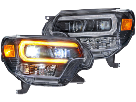 Morimoto XB Hybrid LED Amber DRL Headlights For Tacoma (2012-2015) Online