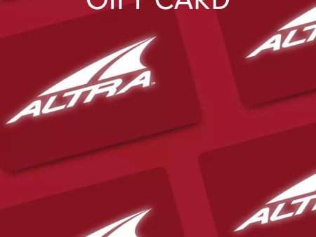 ALTRA RUNNING GIFT CARD Online Sale