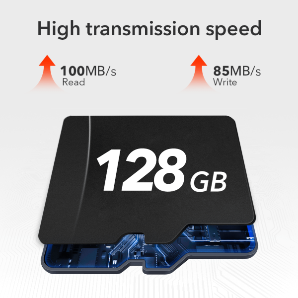 WOLFBOX - 128GB Full Ultra HD SD Card, Class 10 U3 TF Card[New Version] Online Hot Sale