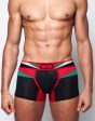 U31 Vavoom Trunk Underwear - Black Green Supply