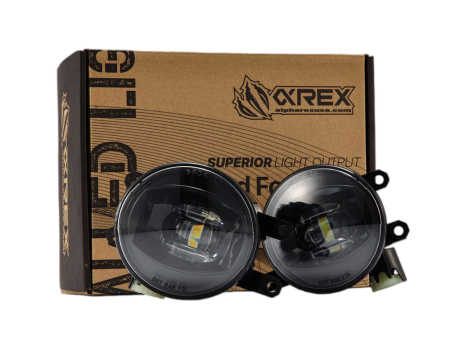 AlphaRex - Universal Toyota Double Tap Dual Color LED Projector Fog Lights Sale