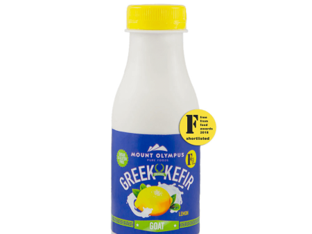 Greek Lemon Goats Milk Kefir - 330ml | Award Winning Goat Kefir For Sale