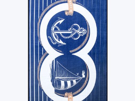 Sand Free Beach Towel - Yatch Club Sale