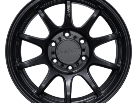 APEX   MATTE BLACK   17X9.0 -25 Online Sale