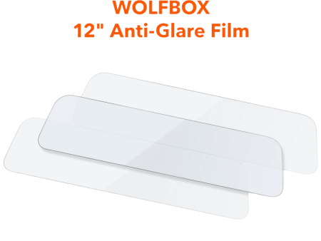 WOLFBOX - 12inch Anti-Glare Film for Rear View Mirror Camera Online now