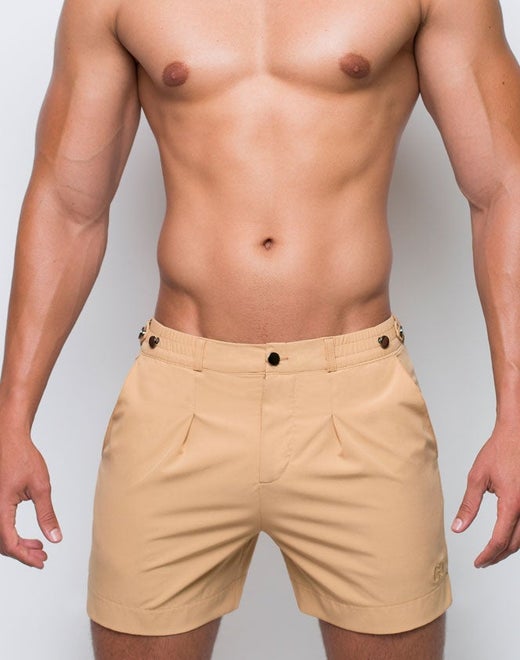 S80 Avalon Shorts - Beige Online Sale