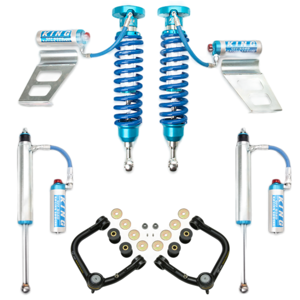 07-21 Toyota Tundra King 2.5 RR EXT Travel Coilovers & Rear Shocks w  Adjusters & Upper Control Arms Online now