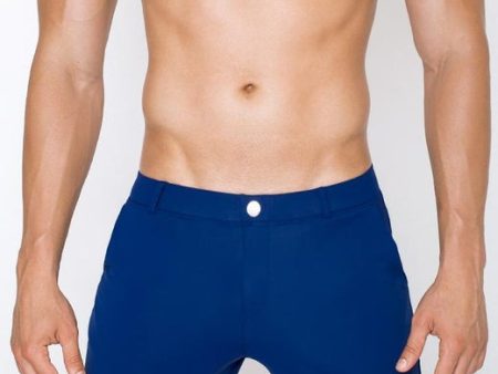 S61 Long Bondi Shorts - Navy Hot on Sale