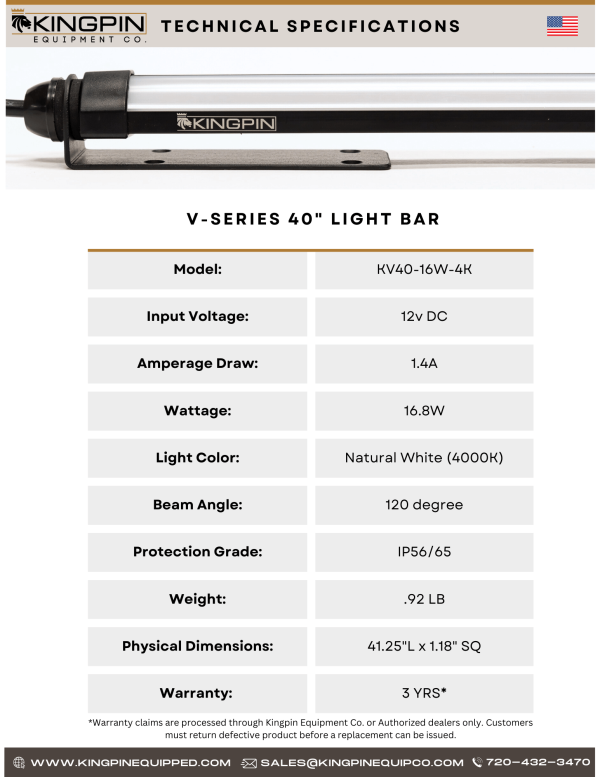 v-Series 40  Light Bar Online