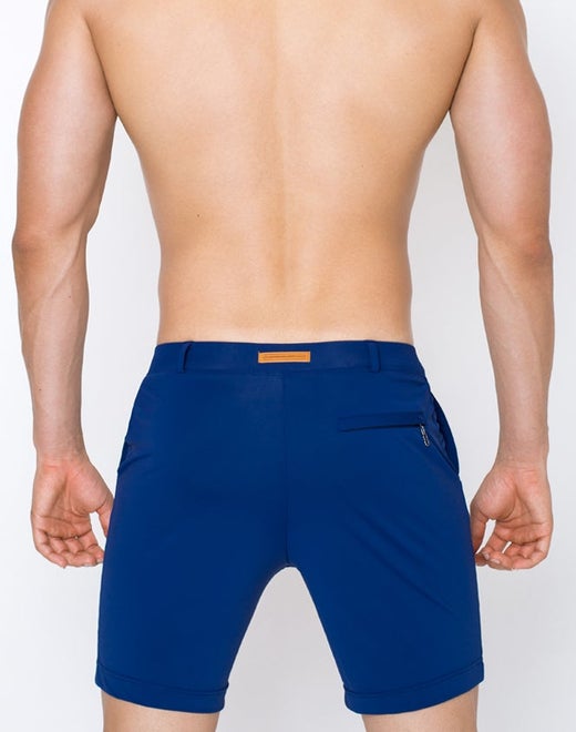 S61 Long Bondi Shorts - Navy Hot on Sale