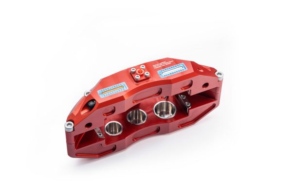 Sequoia 1st Gen (4WD, 6-lug) 01-07 Stage-1: 6 Piston Caliper & 13.7   1-Piece Rotor Red Supply