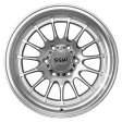 DAKAR   MACHINED SILVER   17X9.0 -25 Hot on Sale