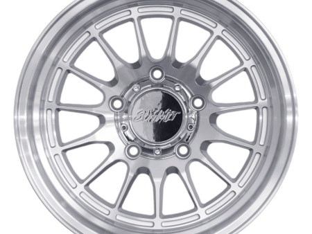 DAKAR   MACHINED SILVER   17X9.0 +0 (5 LUG) Sale