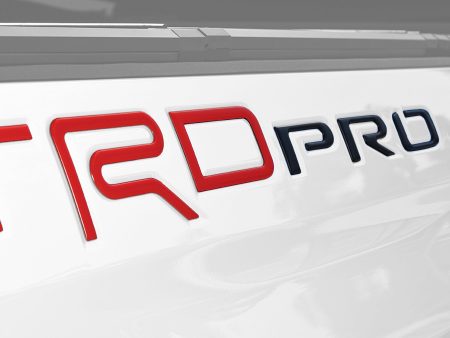 Bed Side Letter Inserts Fits 2015-2021 Toyota Tundra TRD Pro on Sale