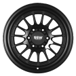 DAKAR   MATTE BLACK   17X9.0 -25 Cheap