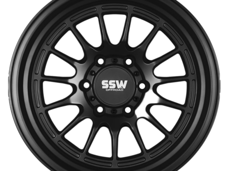 DAKAR   MATTE BLACK   17X9.0 -25 Cheap