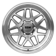 SIERRA   MACHINED SILVER   17X9.0 -25 Sale