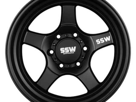 STRYKER   MATTE BLACK   17x9.0 -25 For Cheap