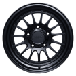 DAKAR   MATTE BLACK   17X9.0 +0 (5 LUG) For Cheap