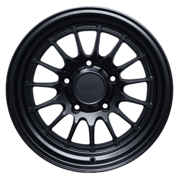 DAKAR   MATTE BLACK   17X9.0 +0 (5 LUG) For Cheap