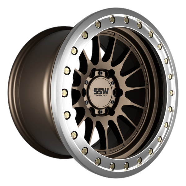 BEADLOCK DAKAR   MATTE BRONZE   17X9.0 -25 For Discount