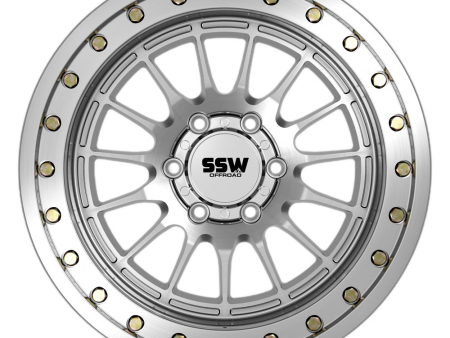 BEADLOCK DAKAR   MACHINED SILVER   17X9.0 -25 Discount