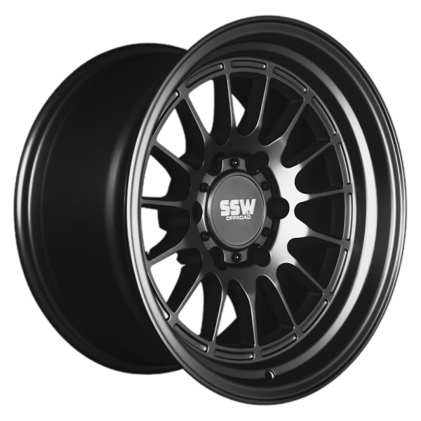 DAKAR   MATTE BLACK   17X9.0 -25 Cheap