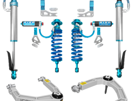 23-24 Sequoia King Front 2.5 RR Coilovers - Rear 2.5 RR Rear Shocks - Compression Adjusters - Upper Control Arms Online