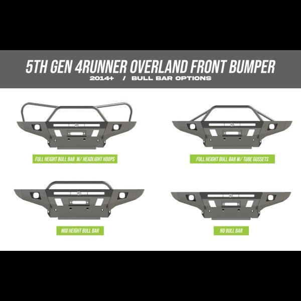 4Runner Overland Series Front Bumper   5th Gen   2014+ on Sale